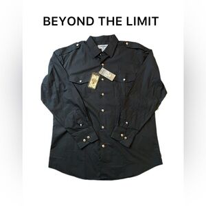 NWT Men’s Beyond the Limit Button Up Shirt XXL